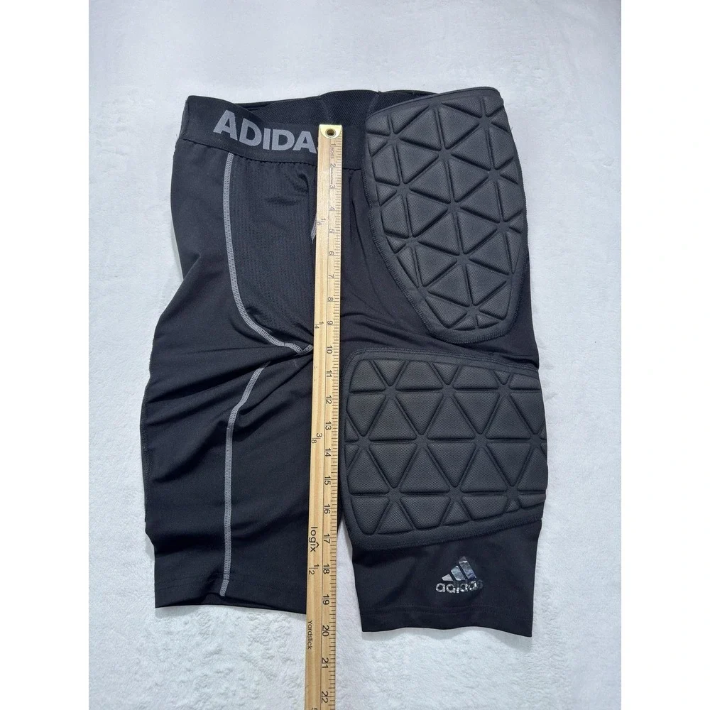 Adidas Padded Football Girdle Shorts Mens Medium Black AEROREADY Pads Gear